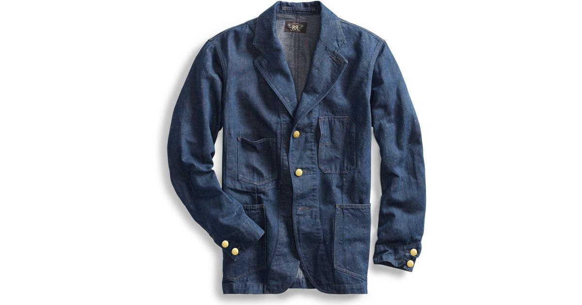 denim sport coat
