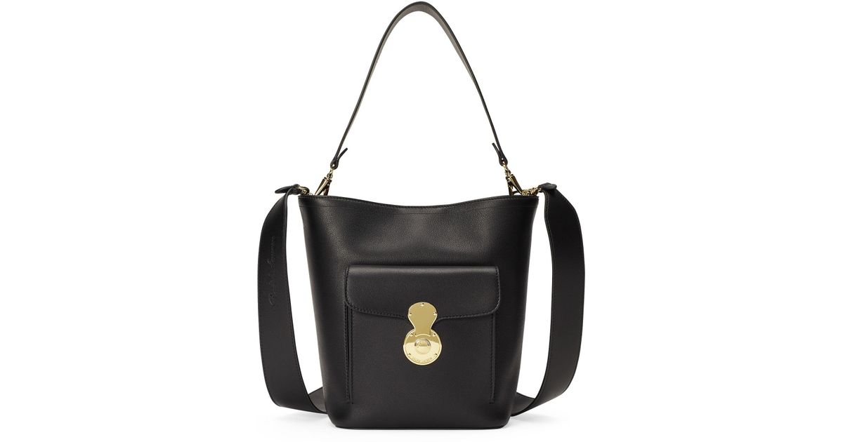 ralph lauren bucket bag mini