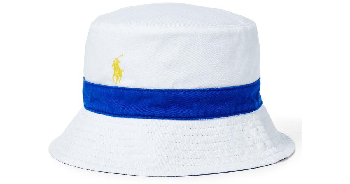 polo ralph lauren men's chino bucket hat