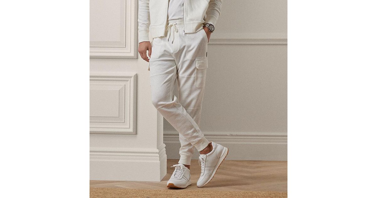 Ralph Lauren Purple Label Ralph Lauren Linenblend Cargo Jogger Pant in