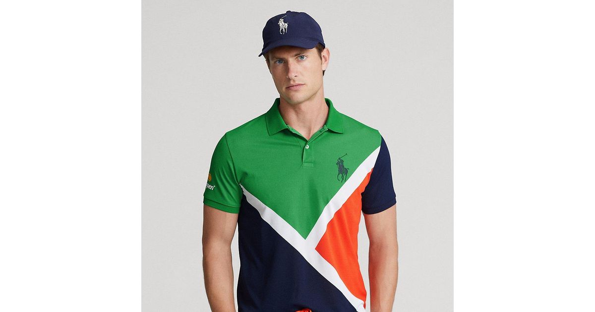 Ralph Lauren Us Open Ball Crew Polo Shirt in Green for Men Lyst
