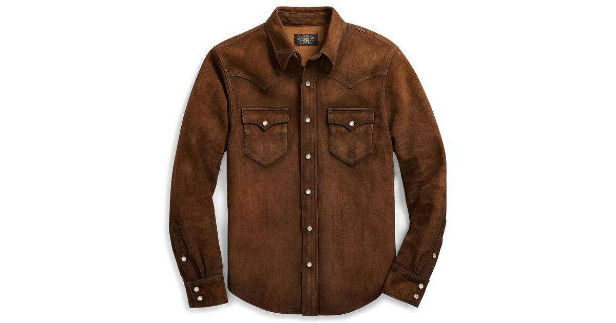 rrl suede jacket