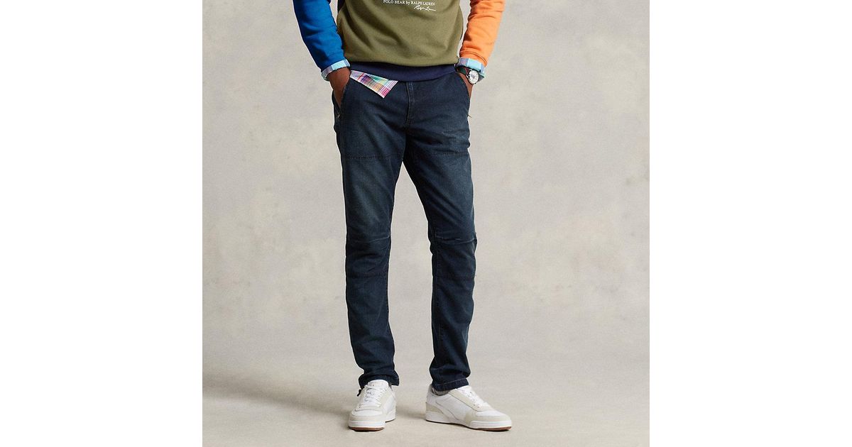 Polo Ralph Lauren Classic Tapered Fit Utility Jean for Men | Lyst