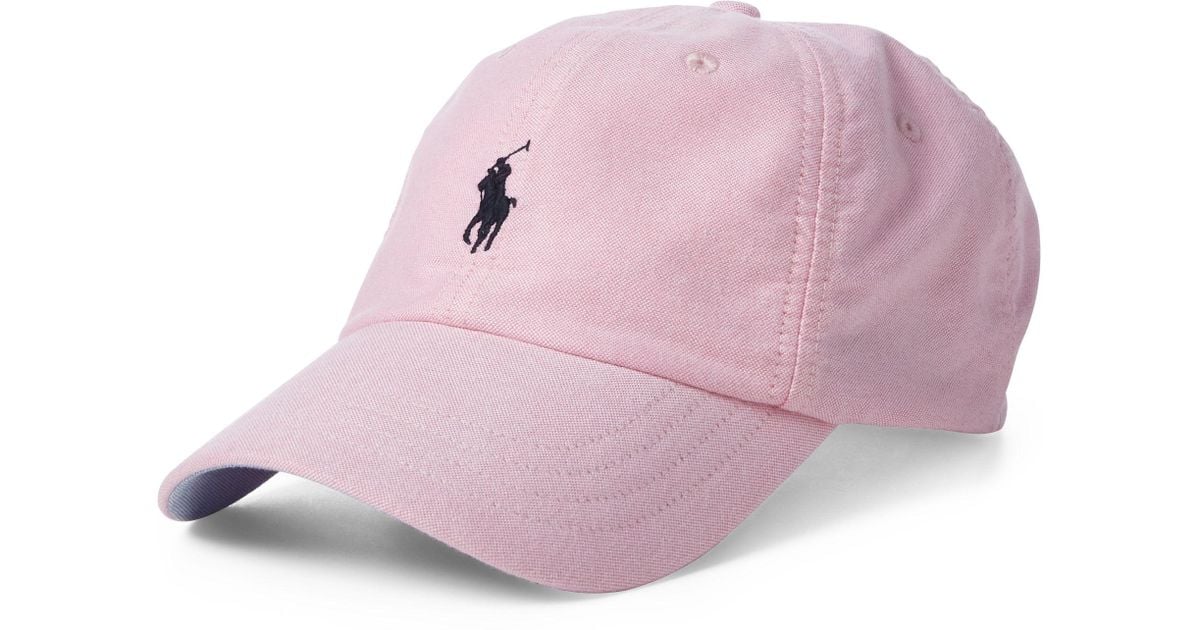 casquette ralph lauren rose