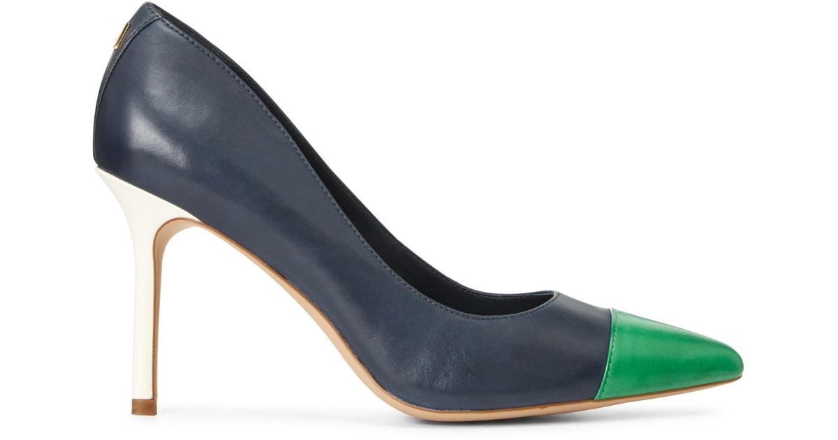 Lauren ralph lauren lindella leather cheap pumps