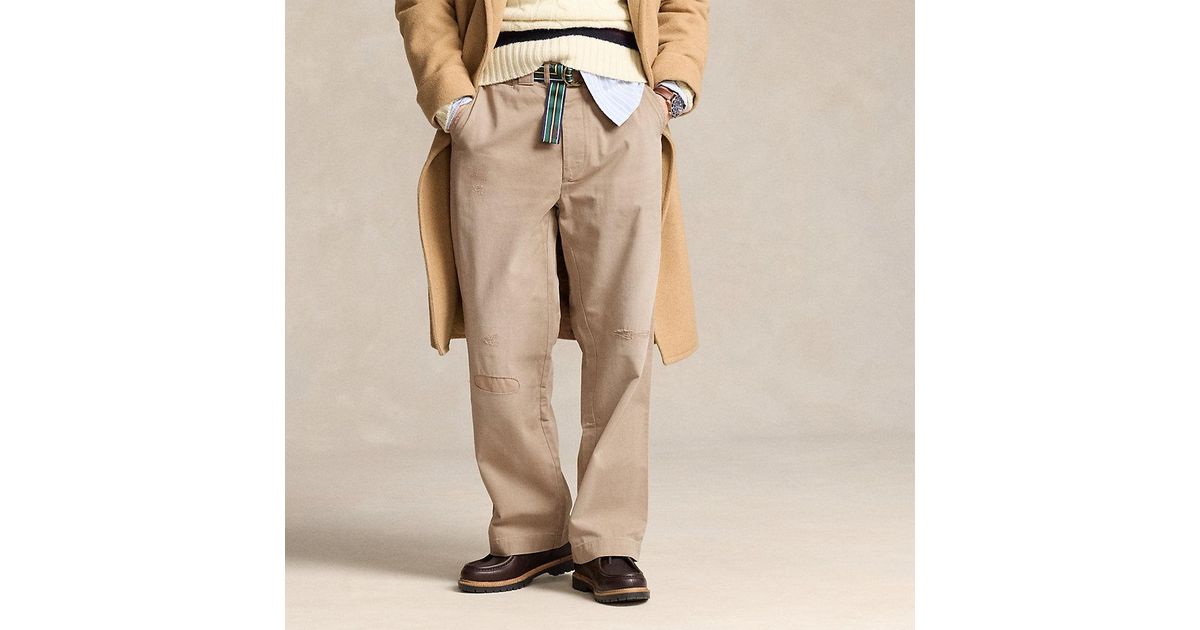Ralph Lauren The Big Chino in Natural for Men | Lyst