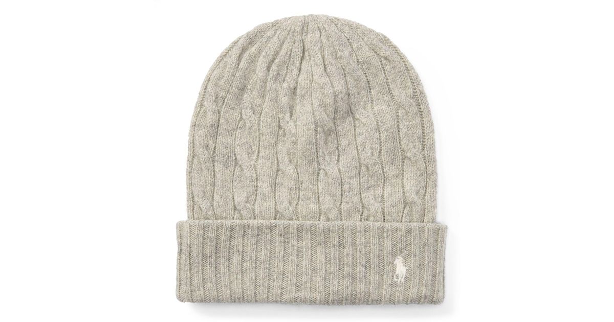 polo cashmere hat