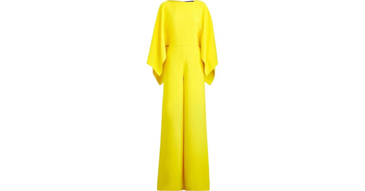 Ralph lauren yellow jumpsuit Clearance