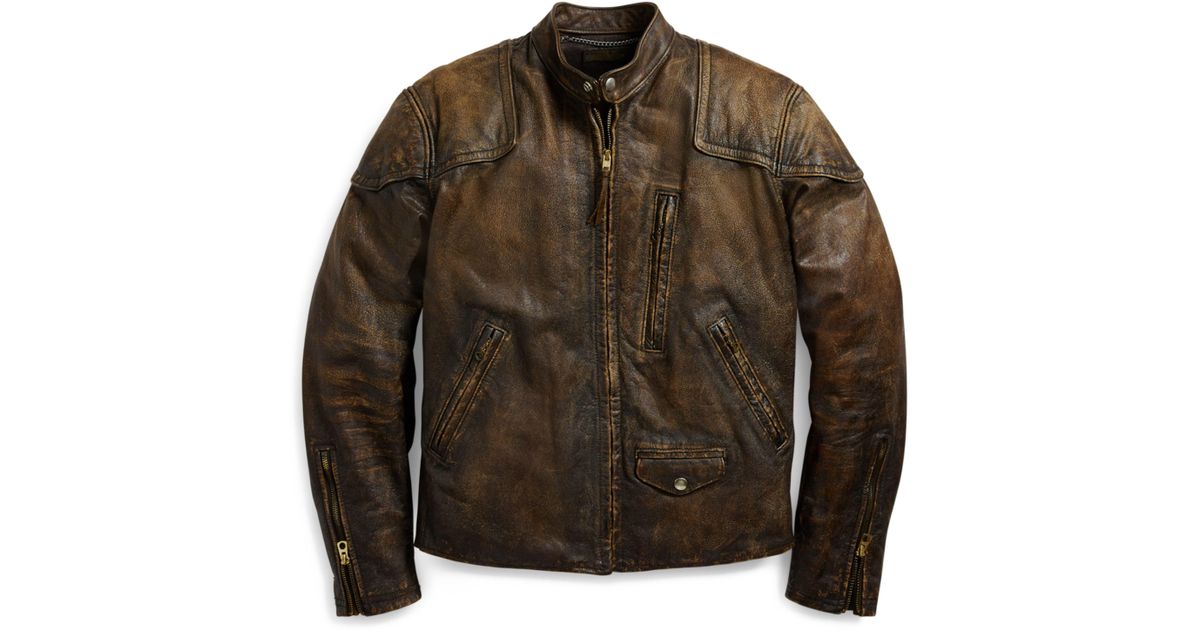 RRL Limited-edition Leather Jacket for 