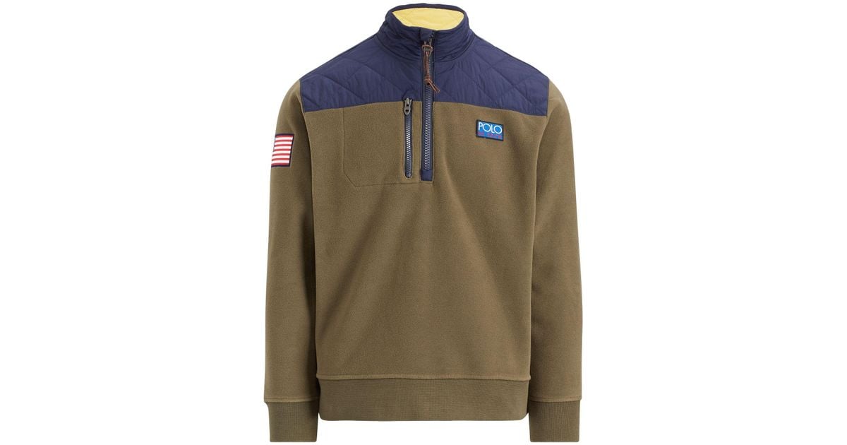 hi tech hybrid pullover