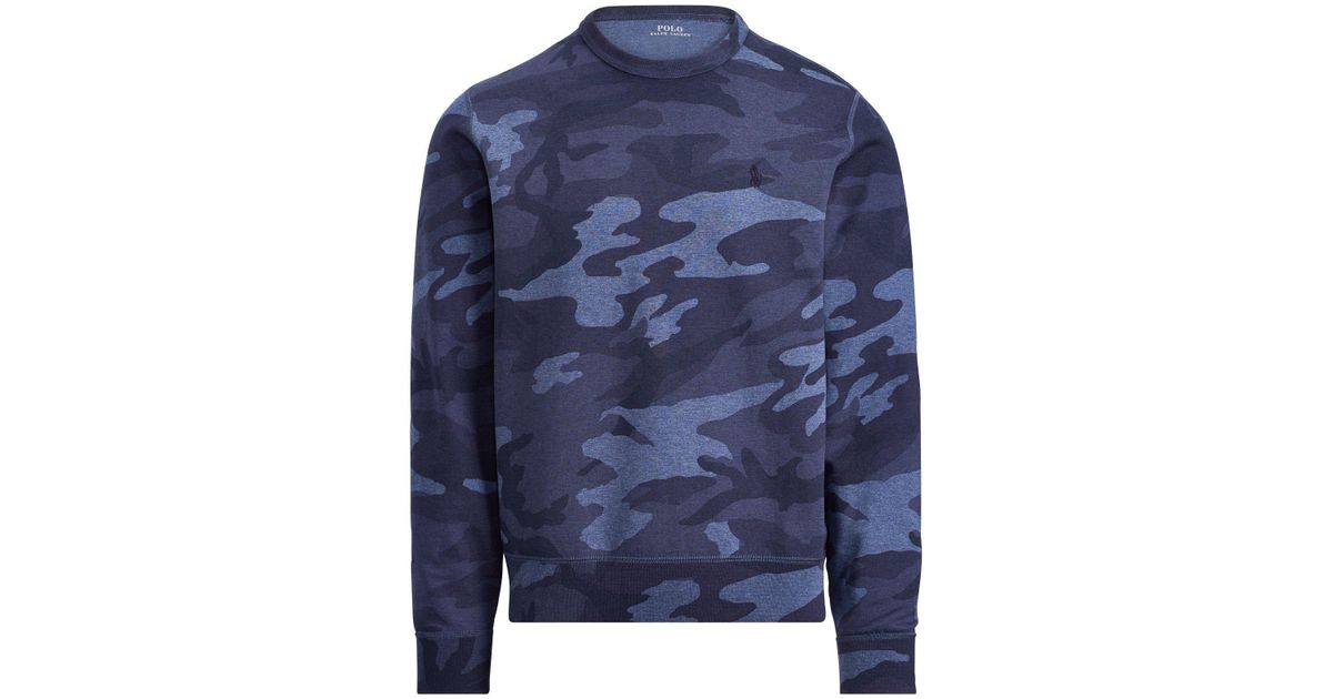 ralph lauren camo jumper