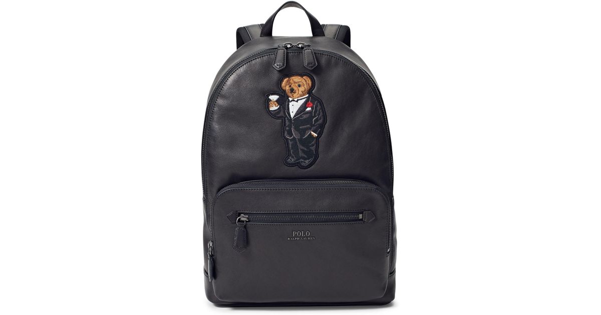 ralph lauren bear backpack