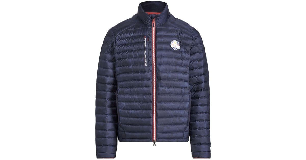 Ralph Lauren Synthetic U s Ryder Cup Team Jacket In French Navy Blue For Men Lyst
