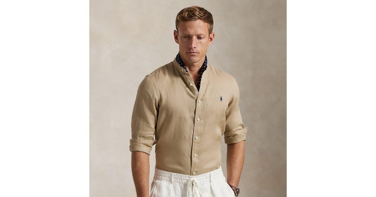 Linnen Blouse Ralph Lauren Blouse Heren Sale Polo Ralph Lauren