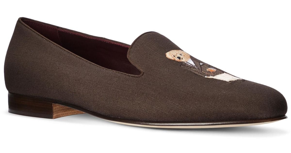 ralph lauren bear slippers
