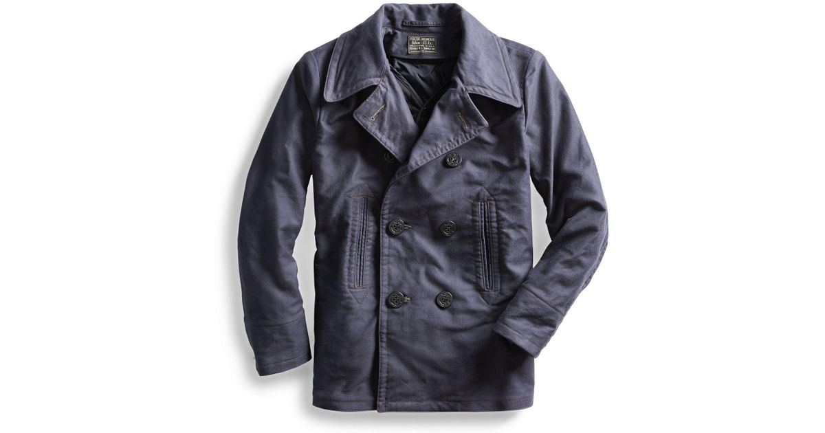 rrl pea coat