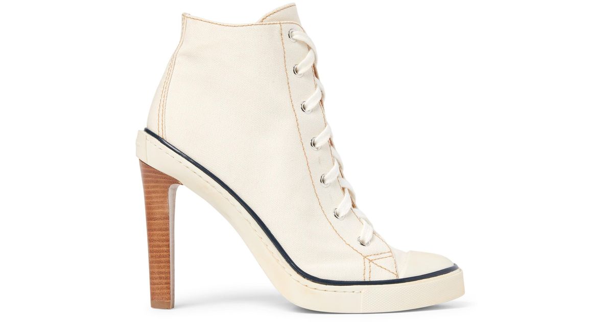 Ralph Lauren Raelyn Sneaker Pump In Off White - Size 39 | Lyst