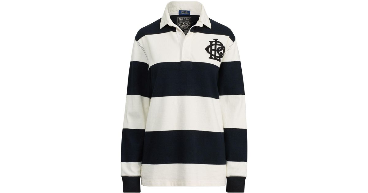 ralph lauren rugby shirt black