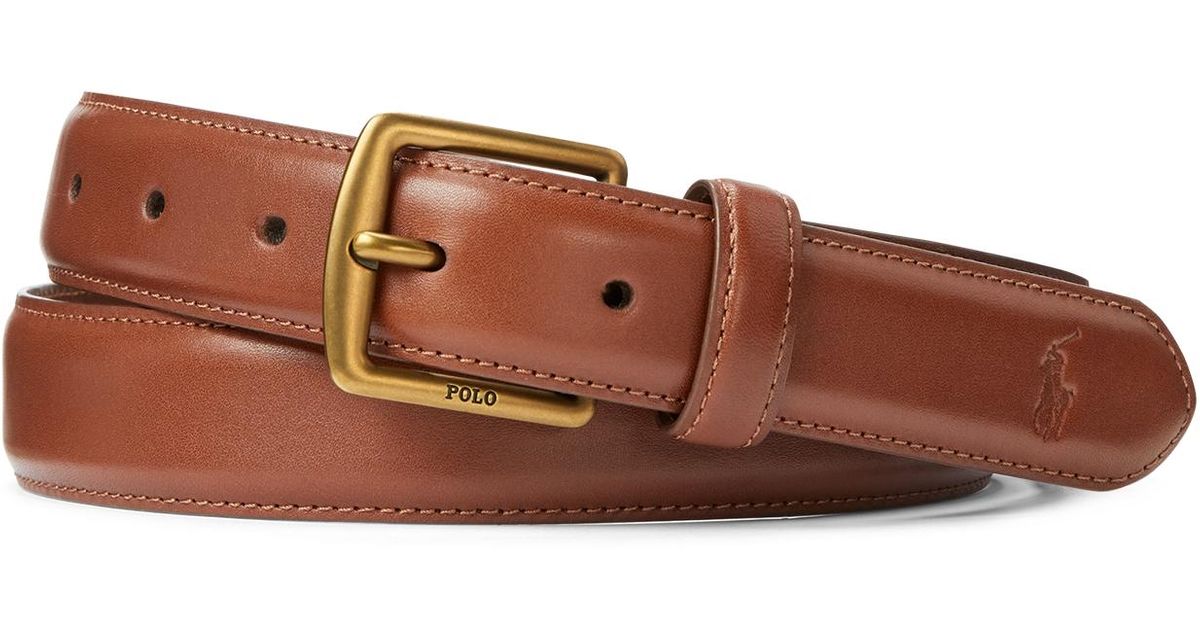Full-grain Leather Dress Belt 