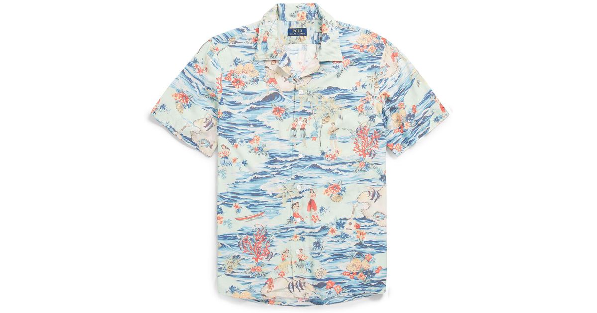 ralph lauren hawaiian shirt
