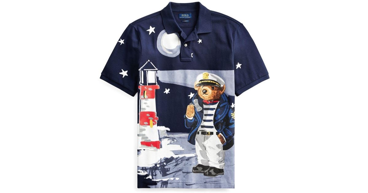 polo ralph lauren nautical bear shirt