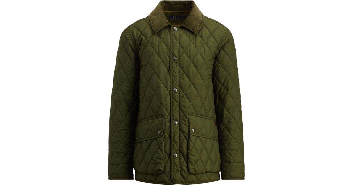the iconic quilted car coat
