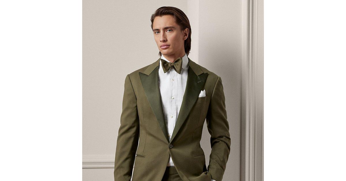 Ralph Lauren Purple Label Ralph Lauren Kent Handtailored Wool Peak