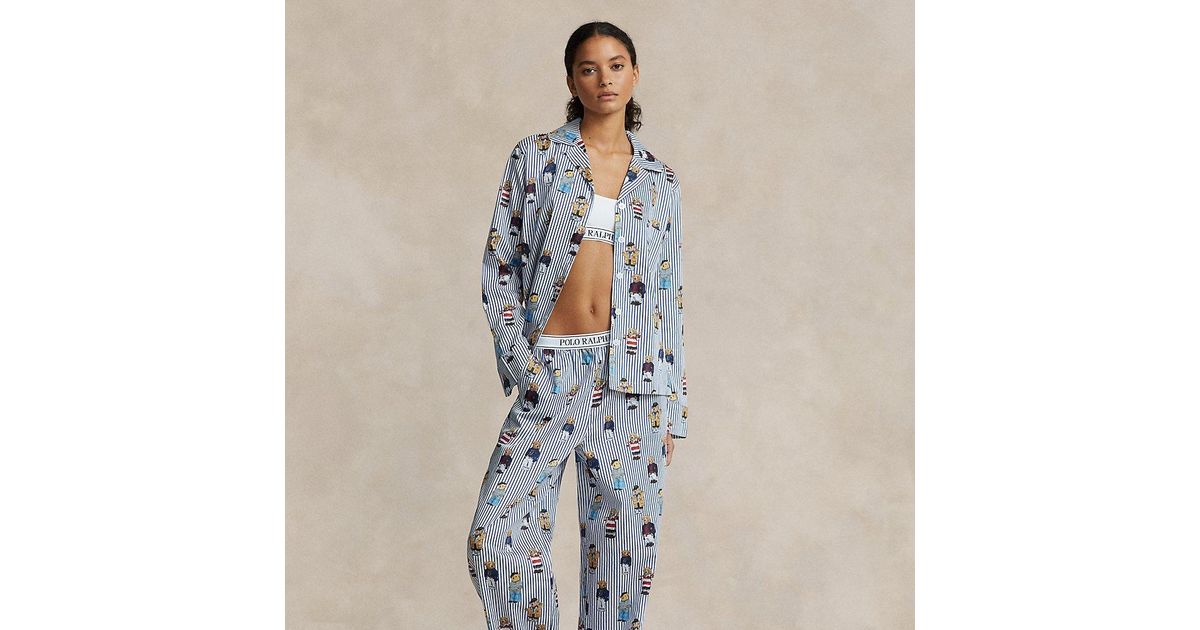 Polo bear pajamas sales