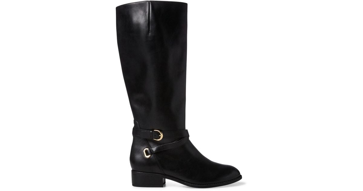 Ralph Lauren Maribella Leather Boot in 