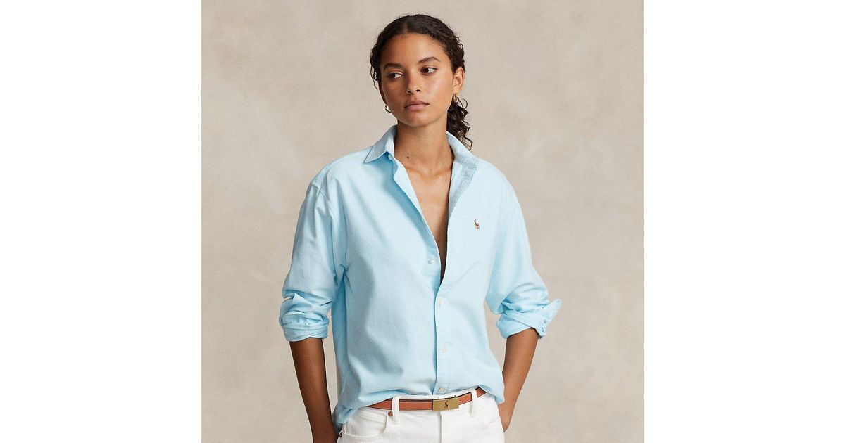 Polo ralph lauren clearance relaxed fit oxford shirt