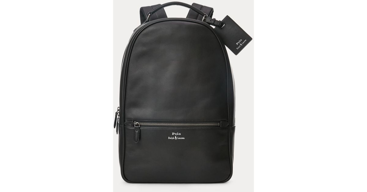 Polo Ralph Lauren Rucksack aus Leder in Schwarz für Herren Lyst DE