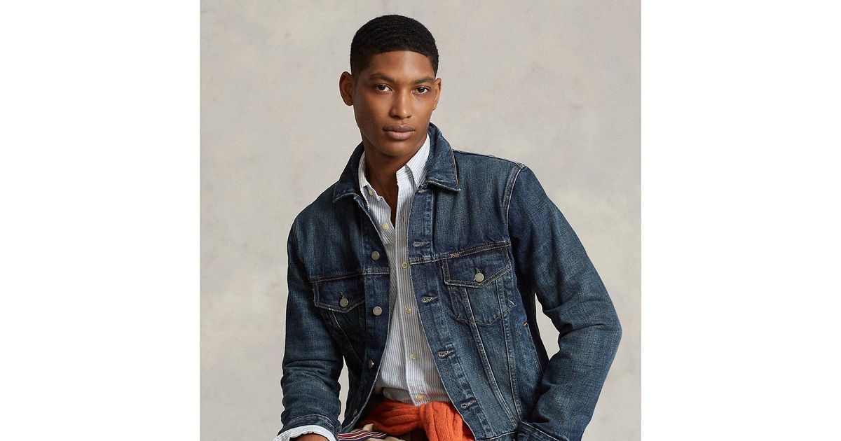 Polo Ralph Lauren Faded Denim Trucker 