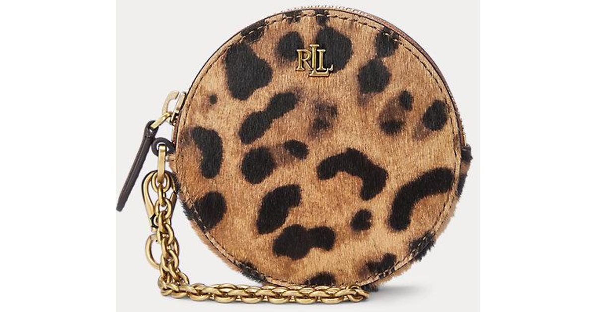 Ralph lauren leopard bag best sale