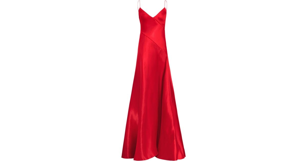 Ralph Lauren Silk Adelle Mikado Gown in 
