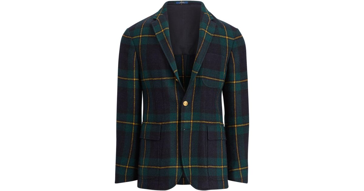 Polo Ralph Lauren Wool Black Watch Sport Coat for Men Lyst
