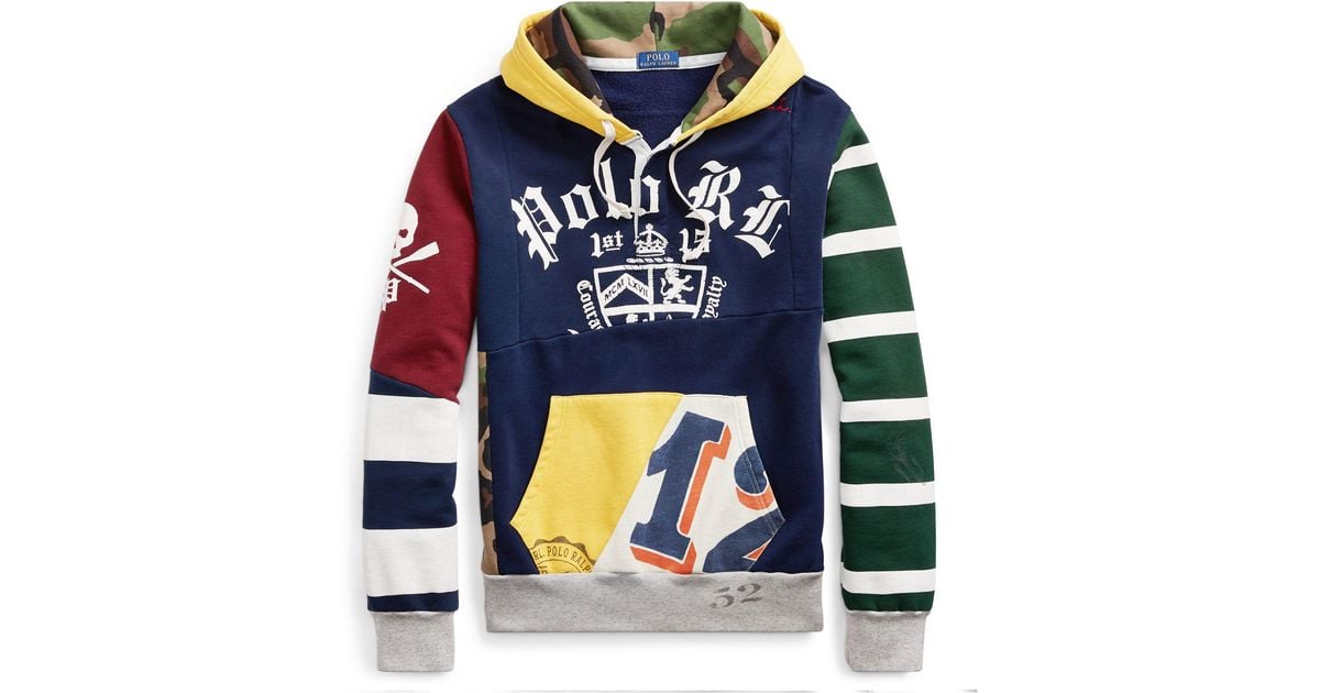 polo patchwork sweatpants