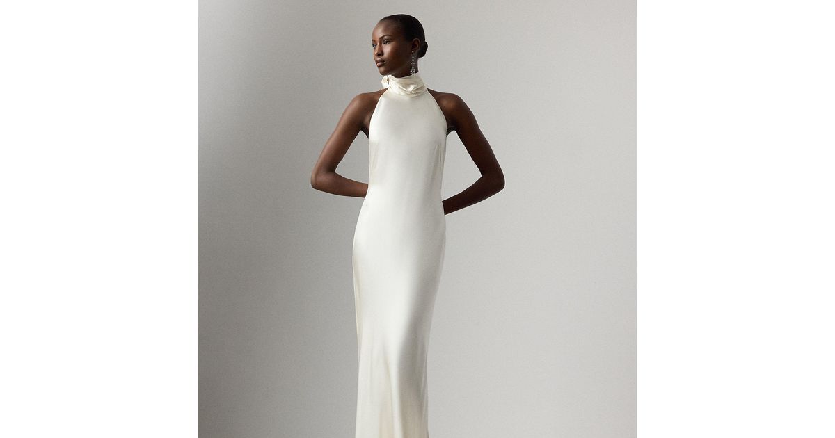 chilton stretch satin evening dress Stretch Satin Sleek Long Glitter Prom Dress main image 1