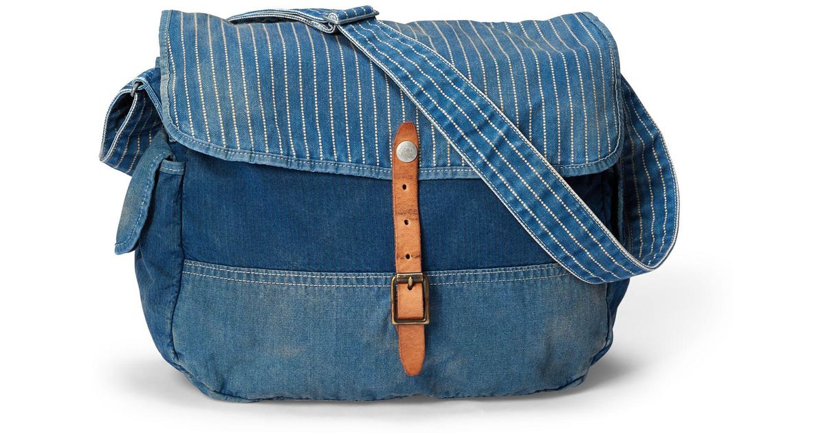 patchwork messenger bag