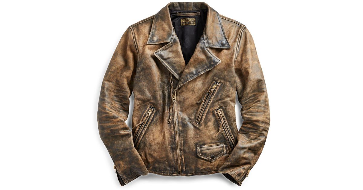 RRL Limited-edition Leather Jacket in 