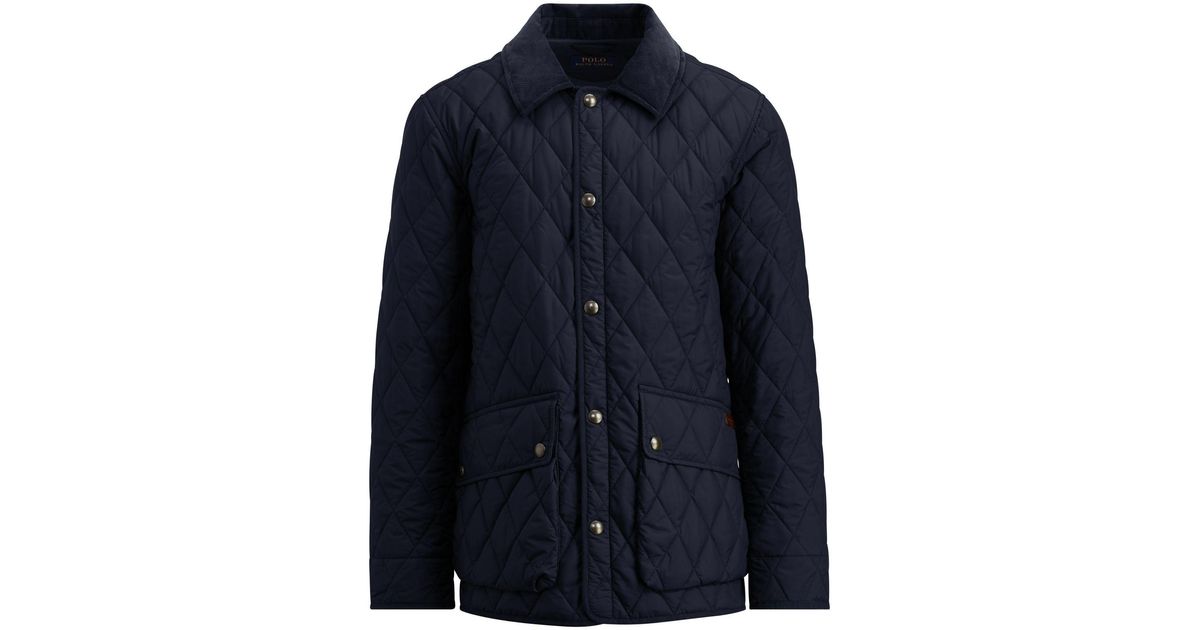 polo ralph lauren the iconic quilted car coat