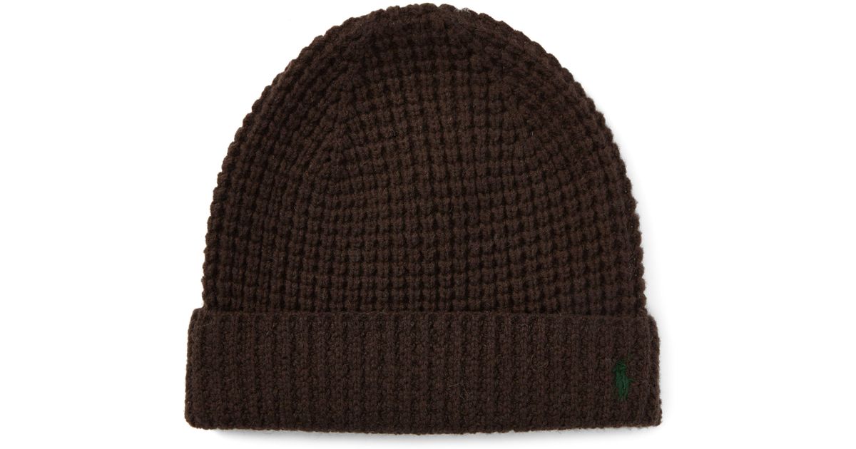 polo merino wool hat