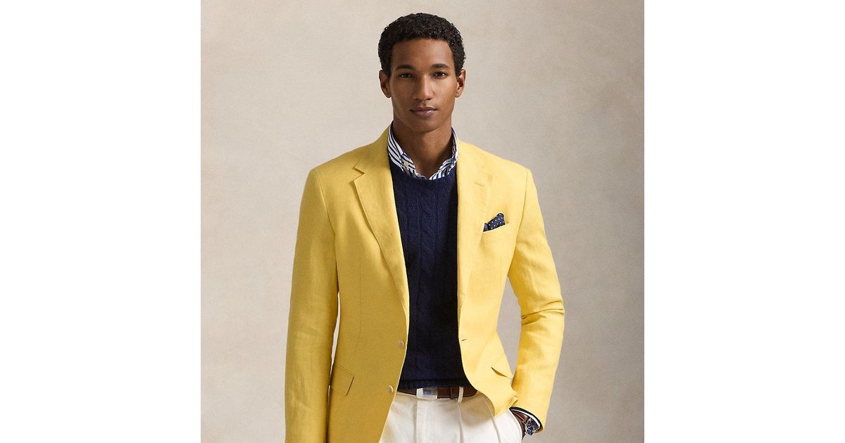 ジャケット・アウター Polo Ralph Lauren Linen Flower tailored 0400022159165_STONEWAREGREY?