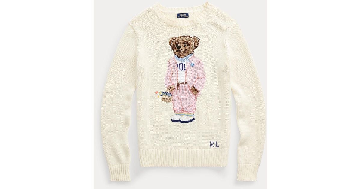 Polo Ralph Lauren Pullover mit Picnic Polo Bear | Lyst DE
