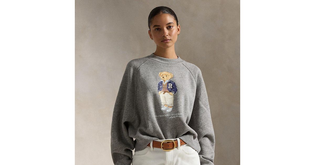 Polo grey crew neck deals