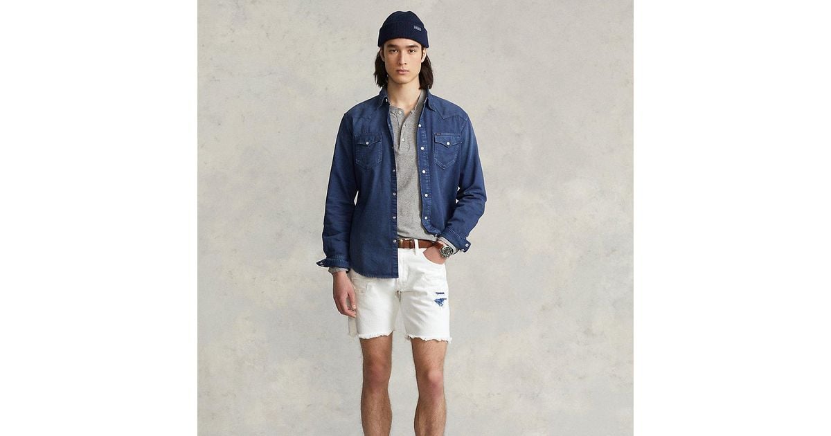 sullivan slim denim short