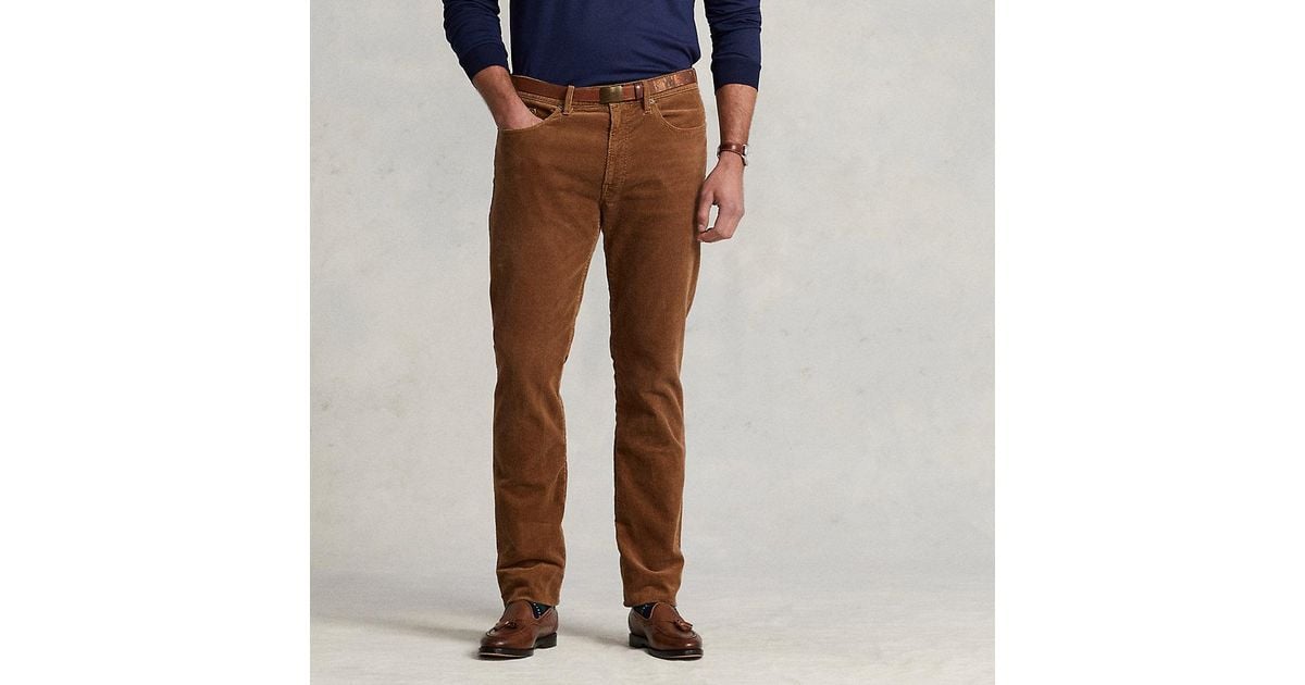 Polo Ralph Lauren Ralph Lauren Varick Slim Straight Corduroy Pant in