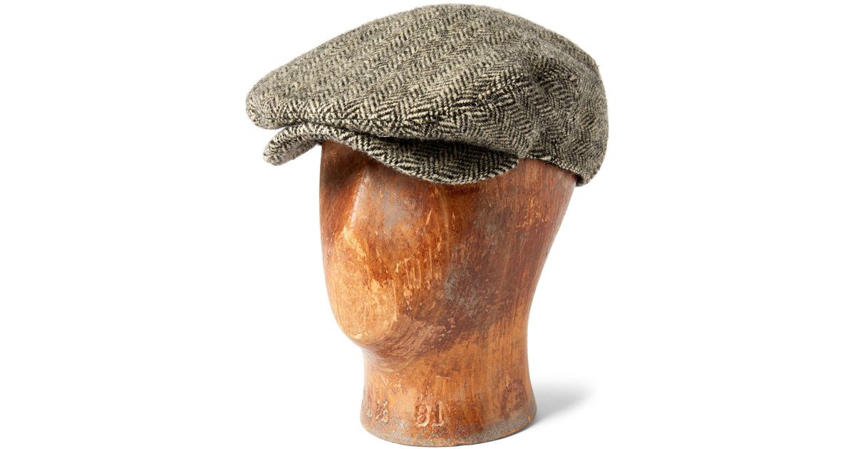 harris tweed driving cap