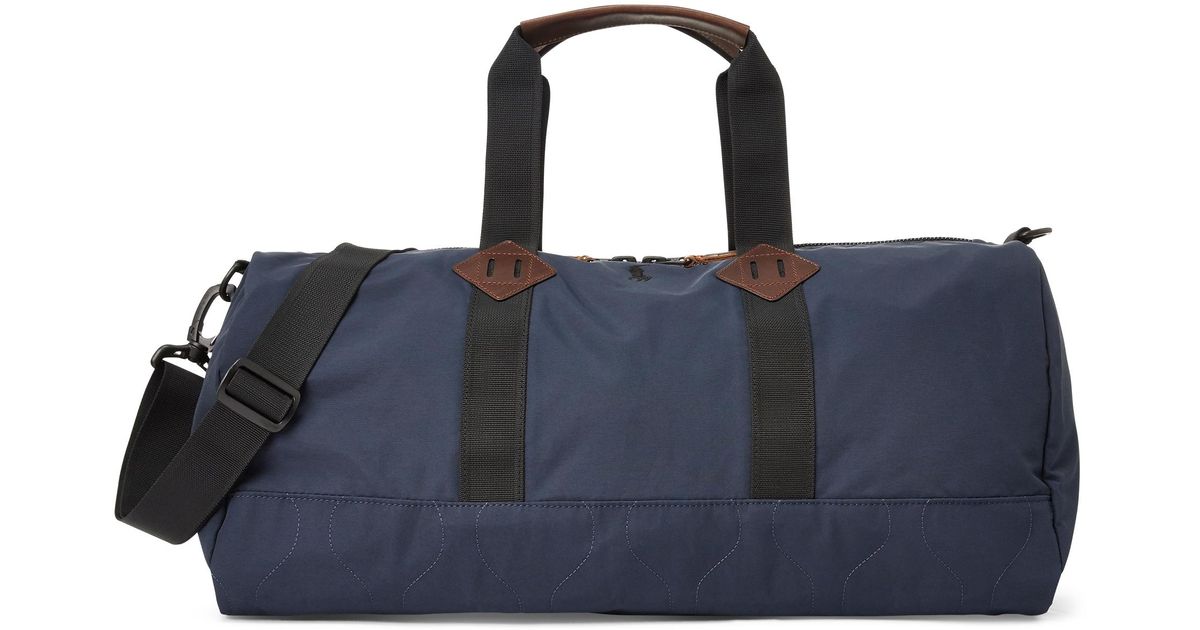 Polo Ralph Lauren Canvas Pony Player Duffel Bag in Navy (Blue) for Men |  Lyst
