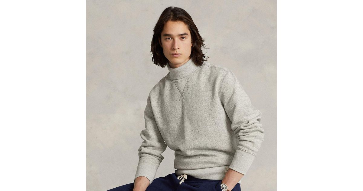Ralph Lauren Fleece Rollneck Sweatshirt 