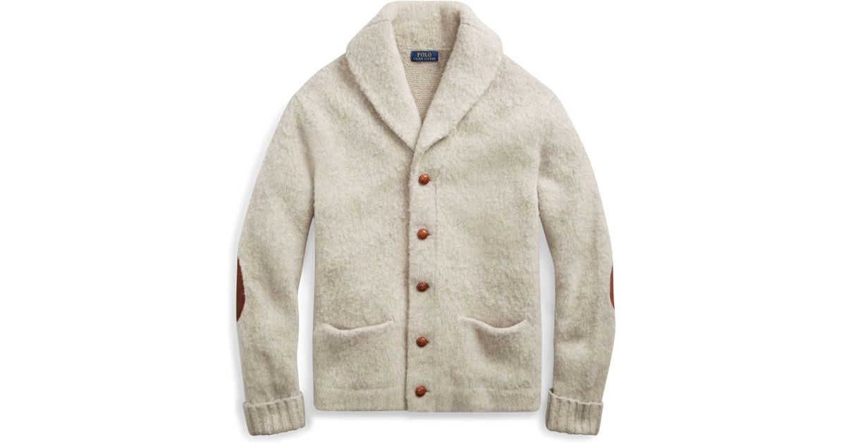 ralph lauren merino wool cardigan